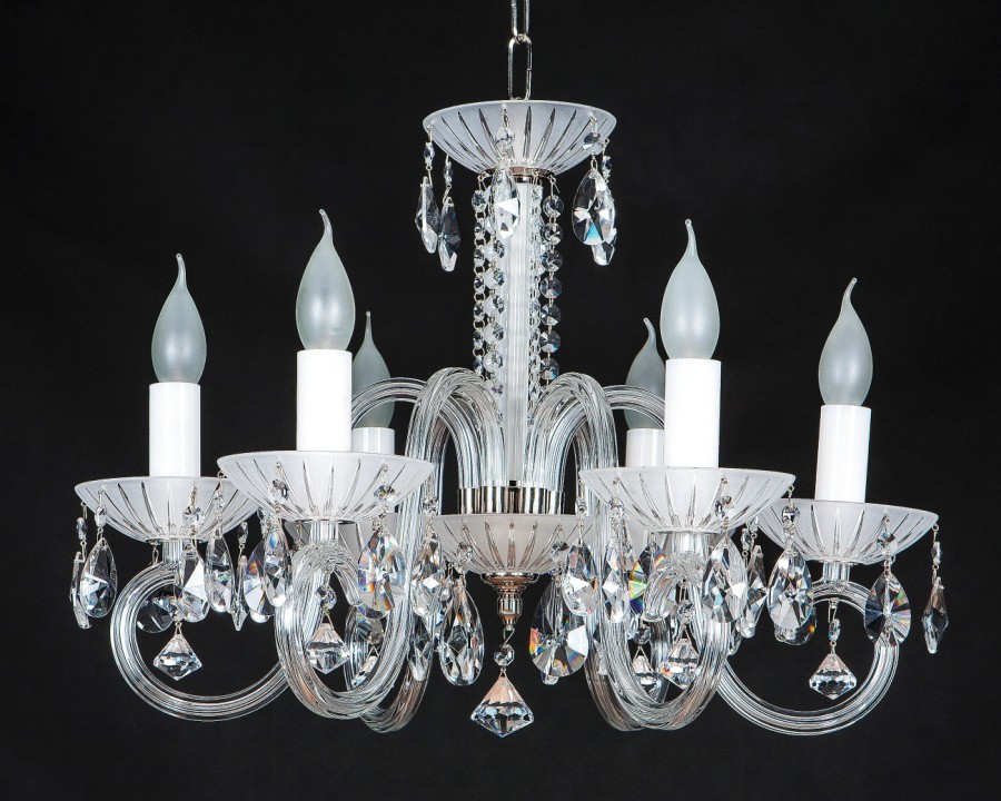 Glass chandelier EL2266022