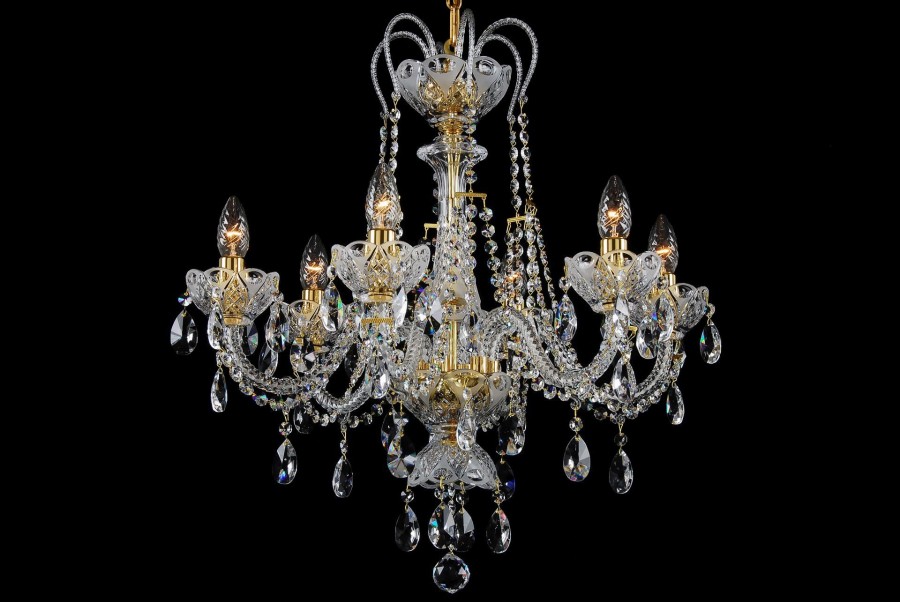 Cut glass crystal chandelier LLCH6 OLA