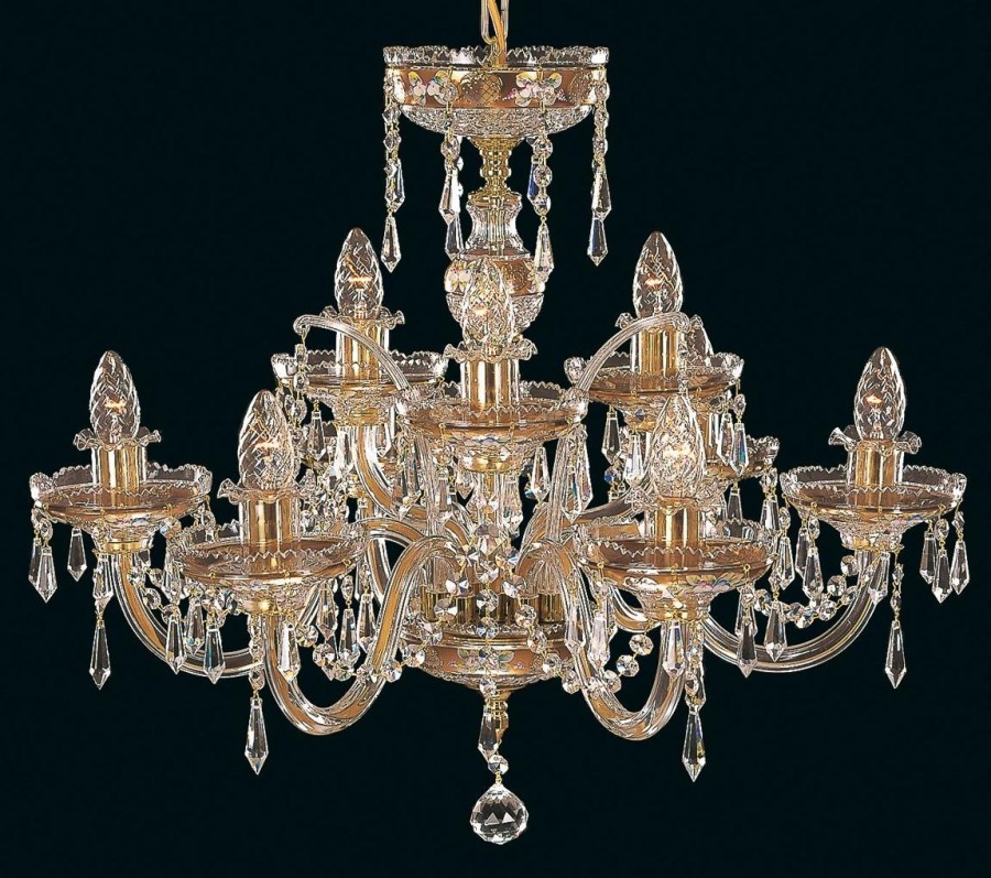 Cut glass crystal chandelier EL650903