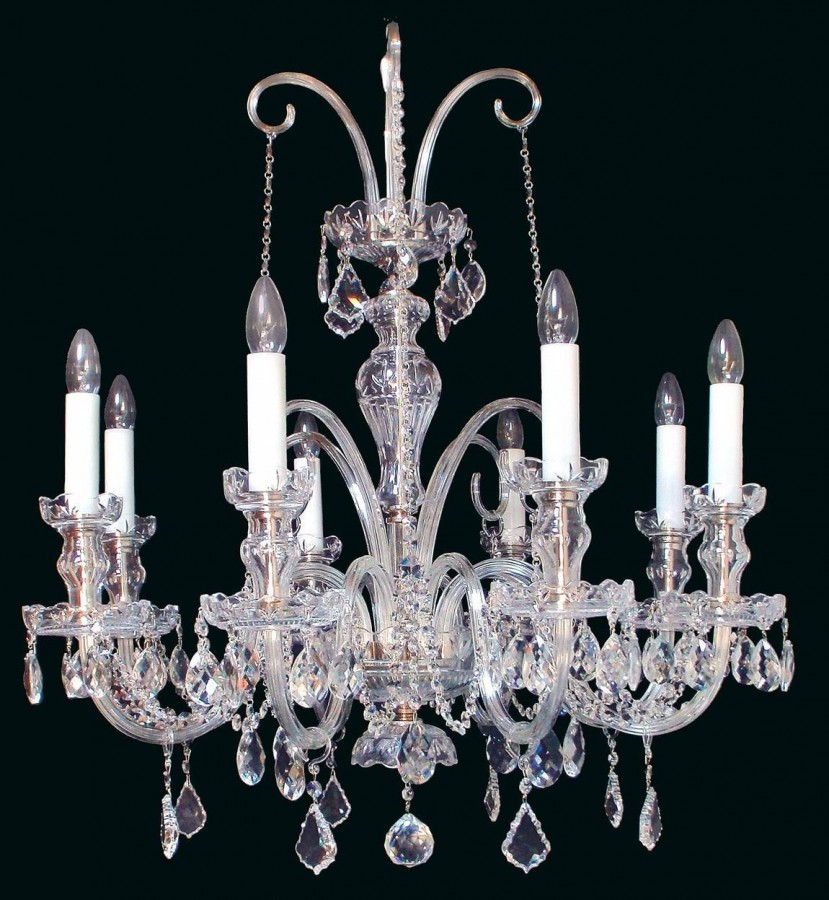 Cut crystal chandelier EL670801