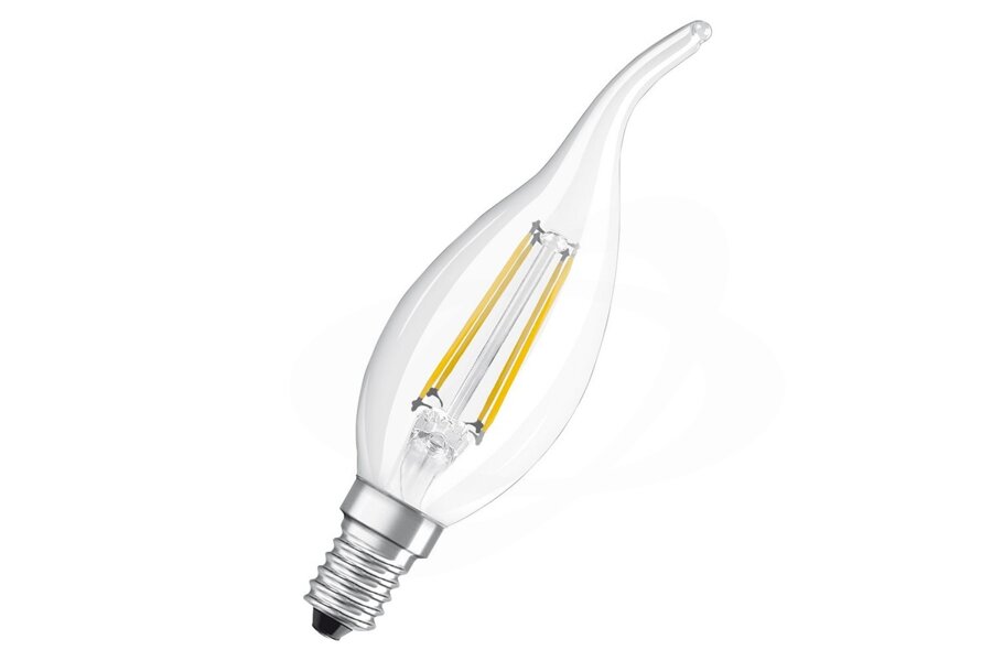 LED bulb E14 flame 4W